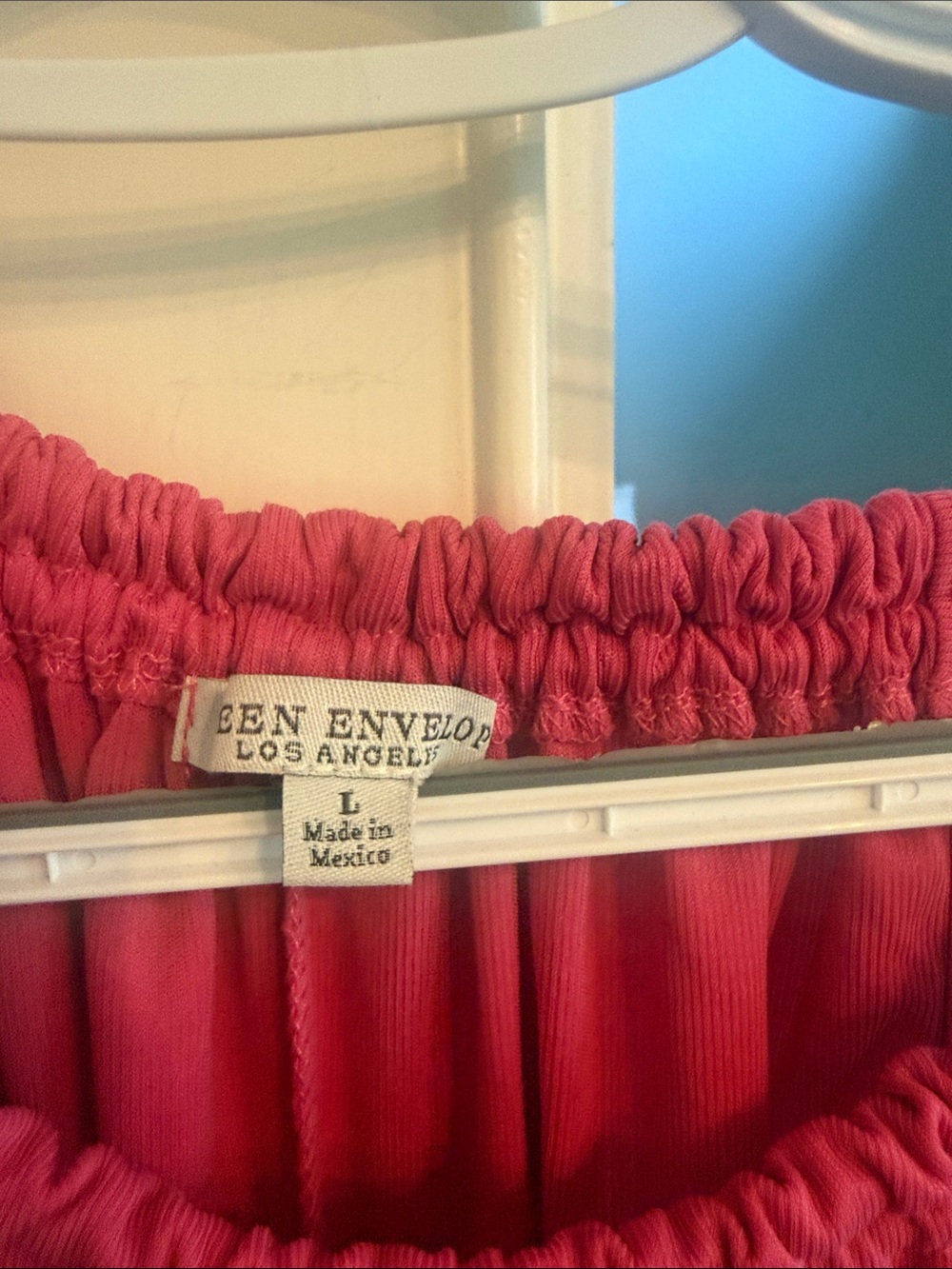 Size Large Raspberry Colored Tank - Picture 2 of 3